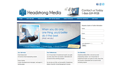 Desktop Screenshot of headstrong-media.com